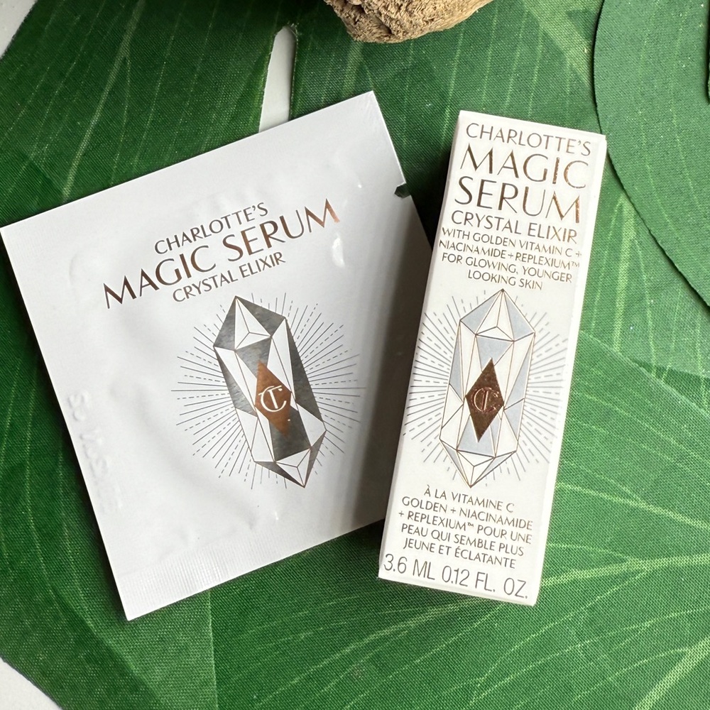 NEW 2Pc Charlotte Tilbury Charlotte’s Magic Serum Crystal Elixir UNOPENED BOX